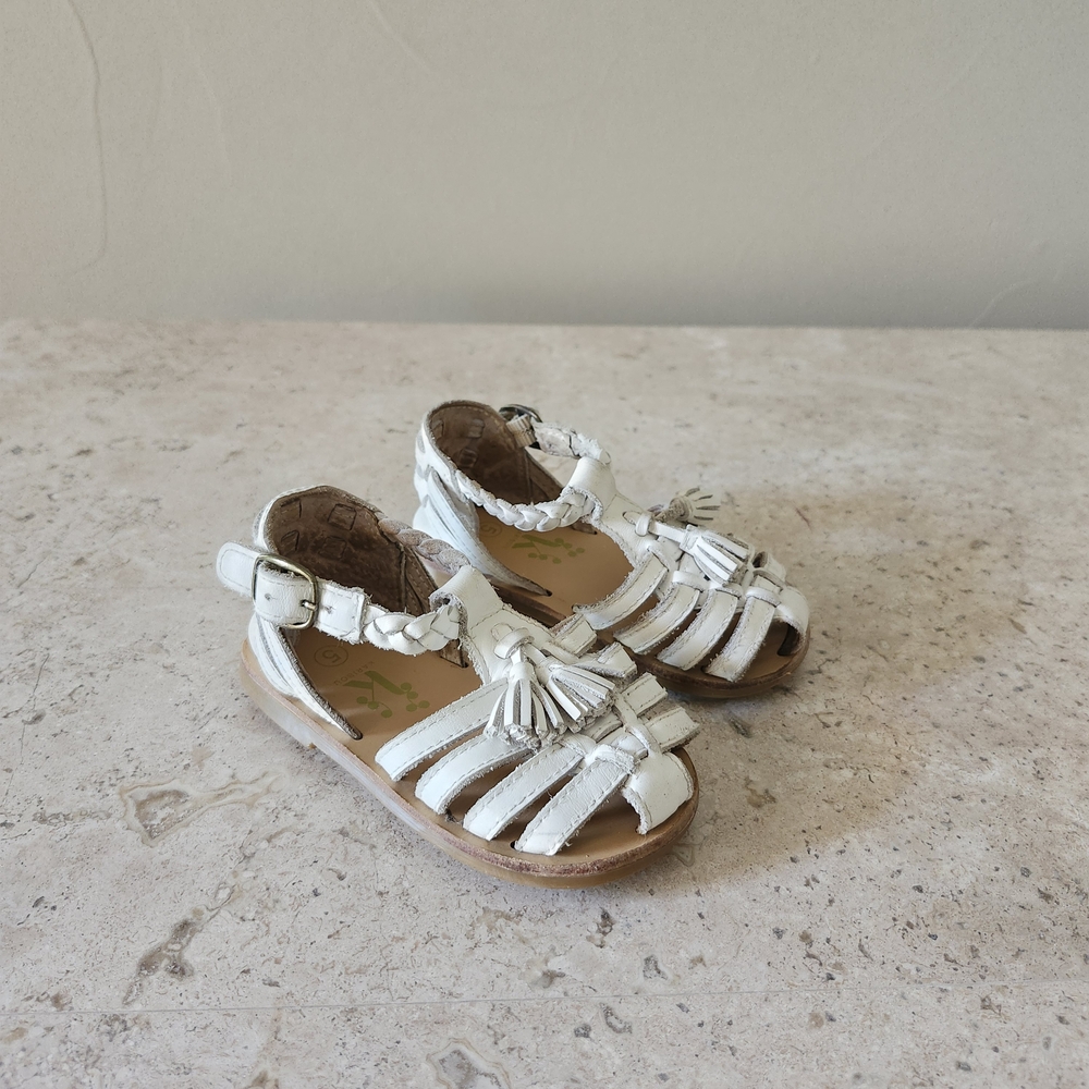 Karibou Leather Sandals with Tassel
